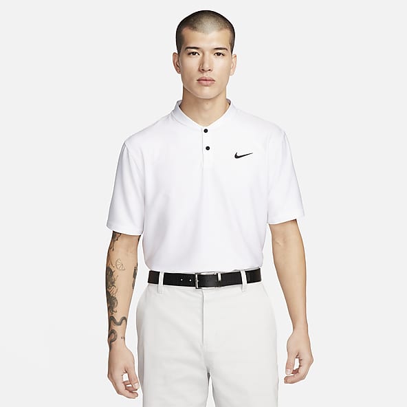 Collarless nike polo clearance